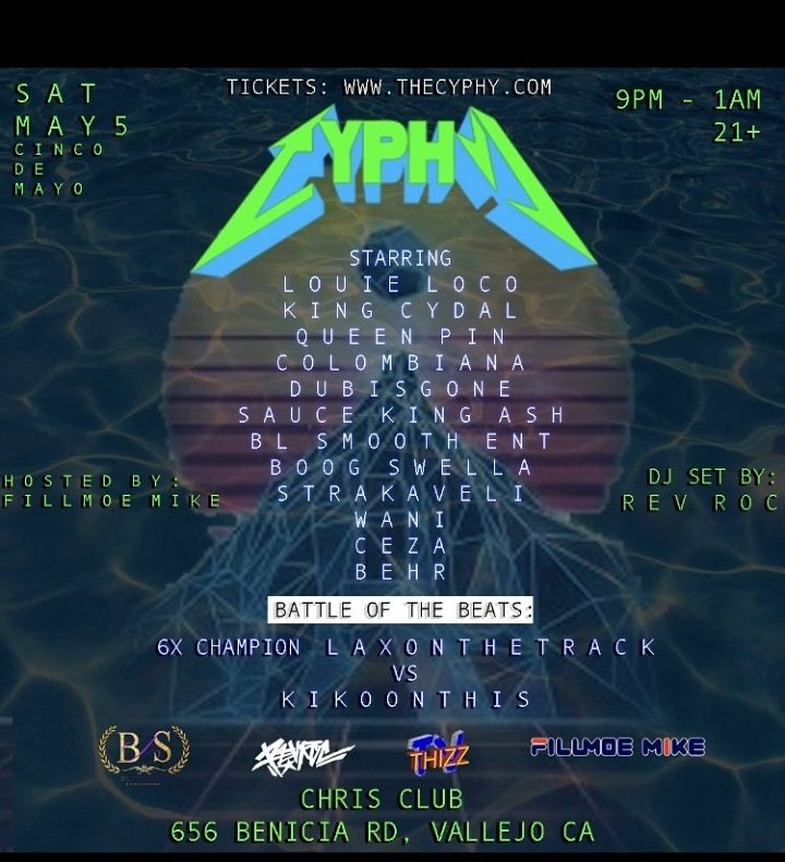 Behrbusiness's tweet photo. Pull up this Saturday #cincodemayo https://t.co/5bLUQpEEZe