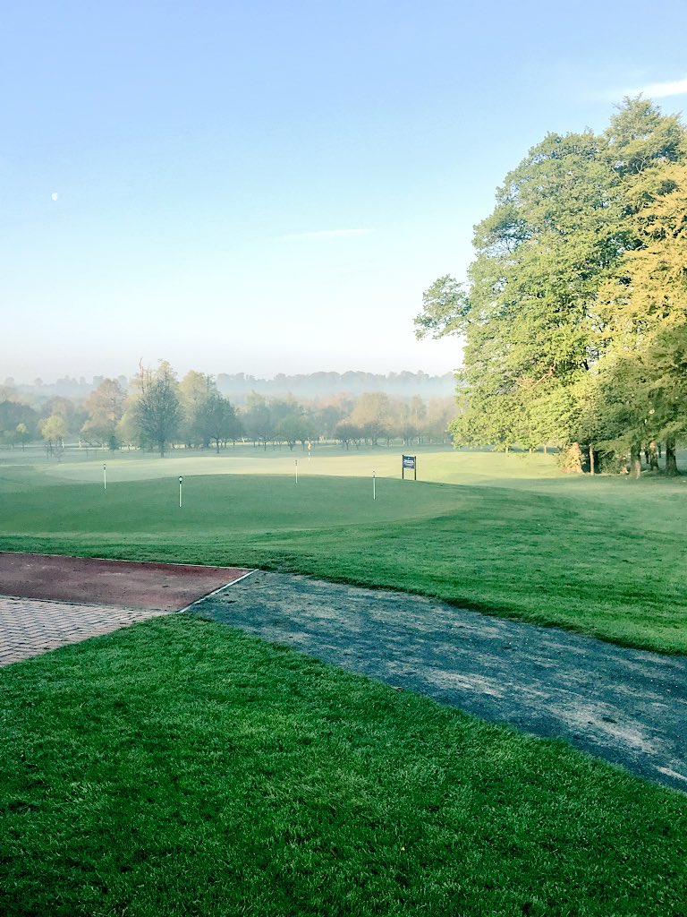 Kedleston_Park's tweet photo. Lovely morning here! Will be great to see in excess of 170 members out on the course today ⛳️☀️ #springcup2018 https://t.co/KosdFfzhNO