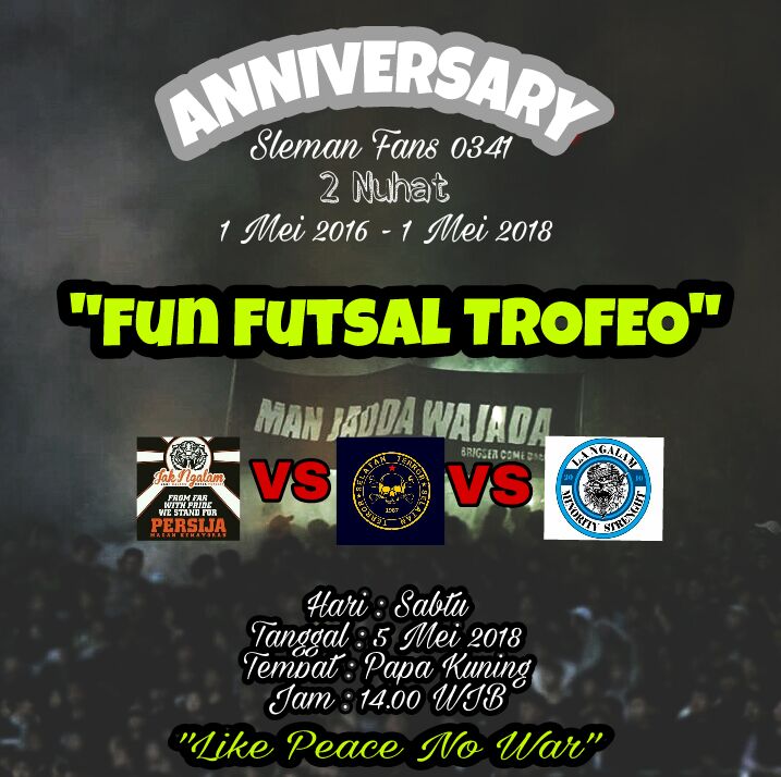 St_Arema's tweet photo. Hari ini kita kesini, ngerayain Harlah kecil2an teman kita @slemanfansmlg , see you there 😙 https://t.co/mpxg71FFNT