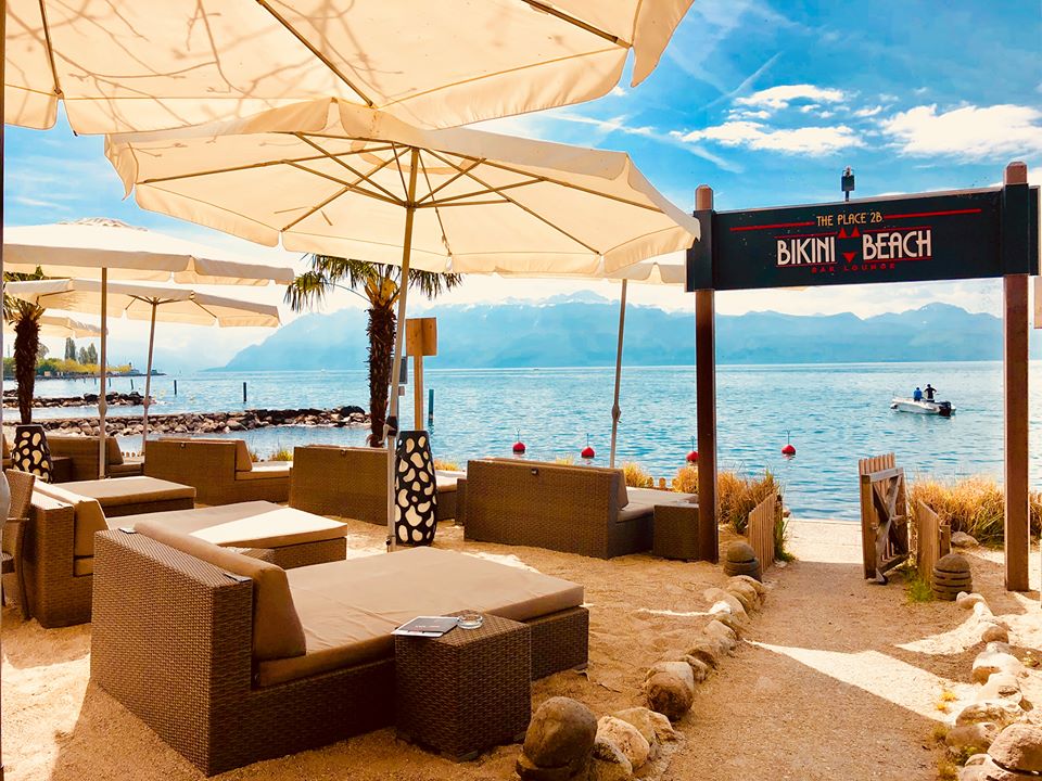 Katze Einfach zu passieren Rein the place 2b bikini beach lausanne