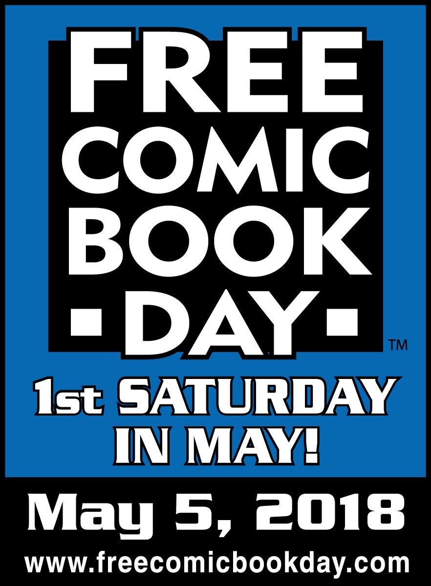 LTDEDITIONCOMIX's tweet photo. TODAY 9AM-6PM! 
FREE COMIC BOOK DAY IS HEEERE! -Ed 
#FreeComicBookDay #FCBD2018 #FCBD https://t.co/0vBSlg1mfp