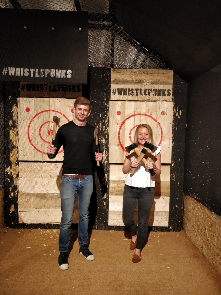 MaxNancarrow's tweet photo. Good fun at #whistlepunks yesterday. I graciously let kp best me 🙄 #maxtheaxe @WhistlePunksUK https://t.co/Ex34TYddbJ