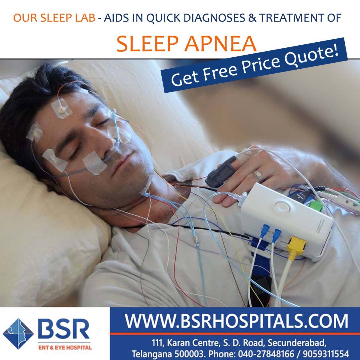 Are you looking for Sleep Apnea Treatment in Hyderabad?
Visit: bit.do/SleepApnea25
BSR ENT Hospital, provides quality treatment at affordable price
#SleepApnea #SleepApneaTreatment #SleepApneaTreatmentHyderabad