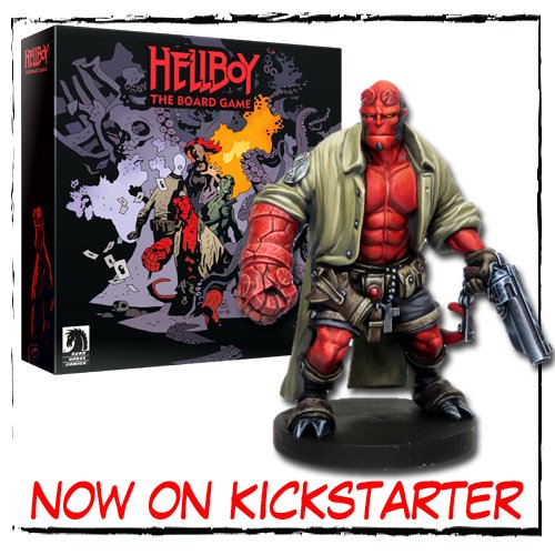 Back Hellboy: The Board Game on Kickstarter kck.st/2r0sDBx