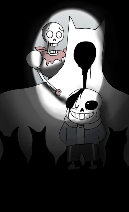 骨と犬の絵と
ガスターさんとの遭遇
#undertale #漫画 #絵 #イラスト #お絵描き #落書き 