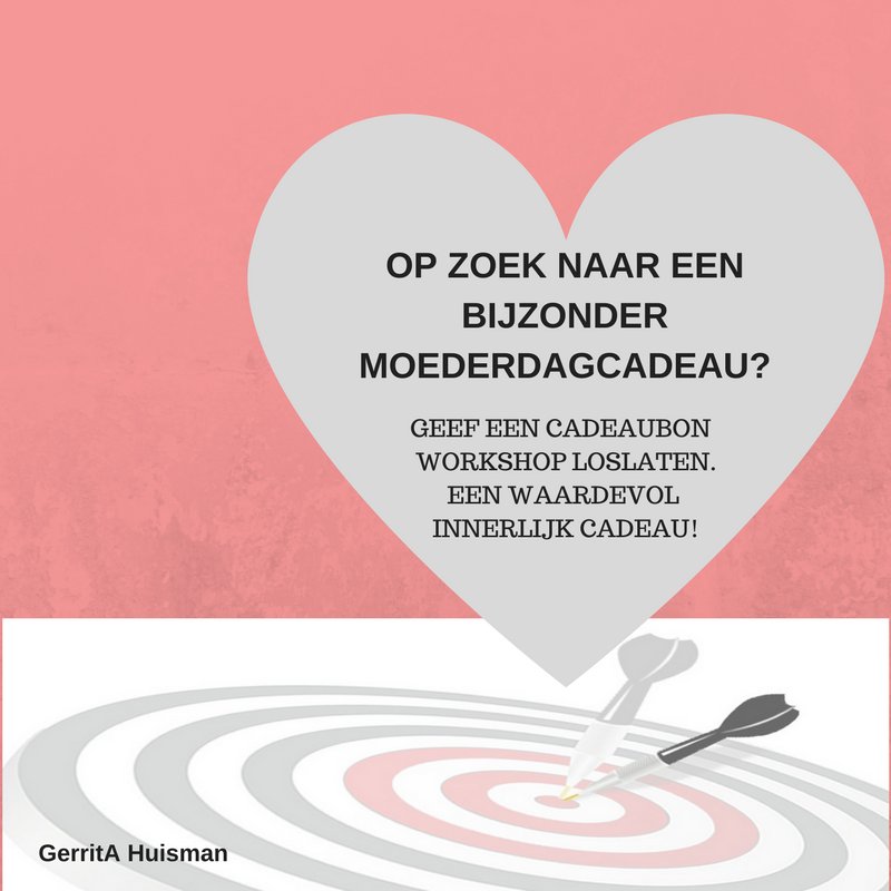 Gun jij alle moeders rust, blijheid en vrijheid van binnenuit? Ik wil ze dolgraag verlossen van piekerende gedachten, van zorgen maken, van onrust in hun lijf van slecht slapen. Workshop Loslaten t/m 12 mei voor 25 euro.