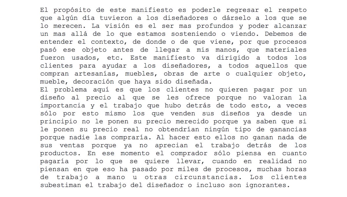 DanielaRuiz_B's tweet photo. Que opinan de este manifiesto? https://t.co/pSvn57hN0y
