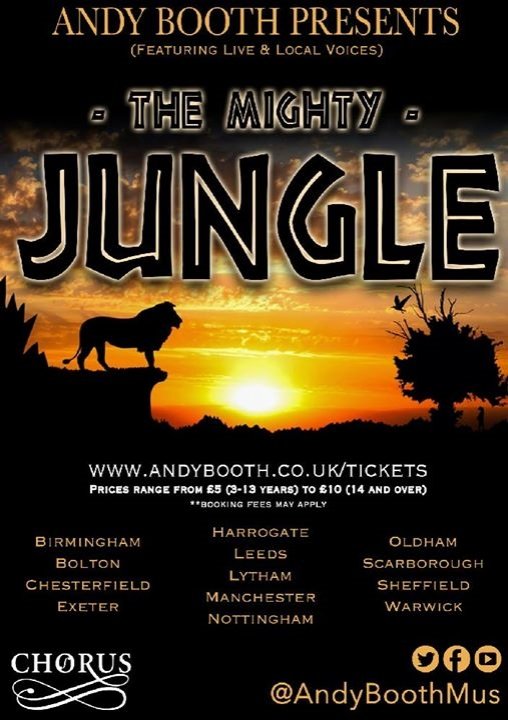 me_lanieg's tweet photo. The Mighty Jungle's alive with the sound of music @ChorusChoirs Not too late to join the fun! #CheadleHulme #Oldham https://t.co/wFv42SUApH