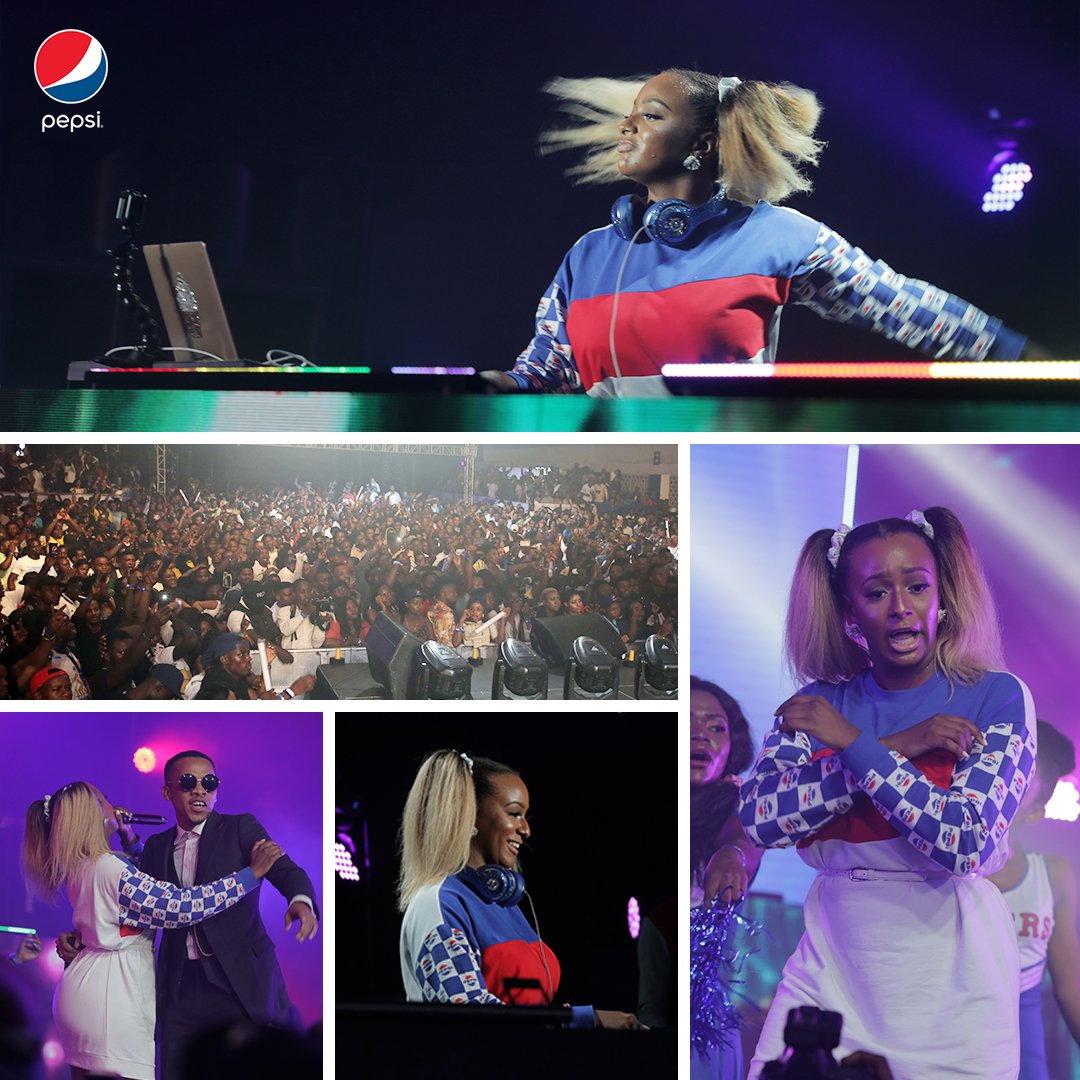 Pepsi_Naija's tweet photo. To cuppy this tune! 💙💙 #PepsiLituation #RefreshTheMix https://t.co/TV72HyFYWd