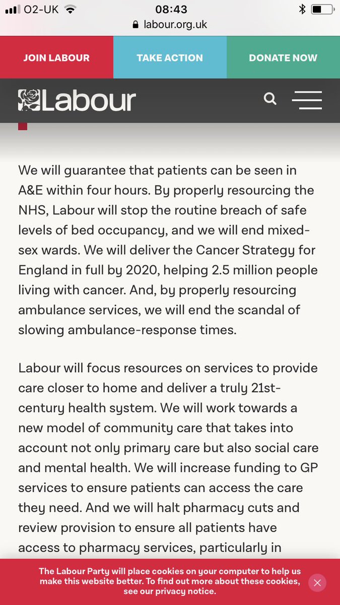 KRimaitis's tweet photo. Well I definitely know who I’m voting ❤️ #ownview #Labour https://t.co/AQr5UHETc2