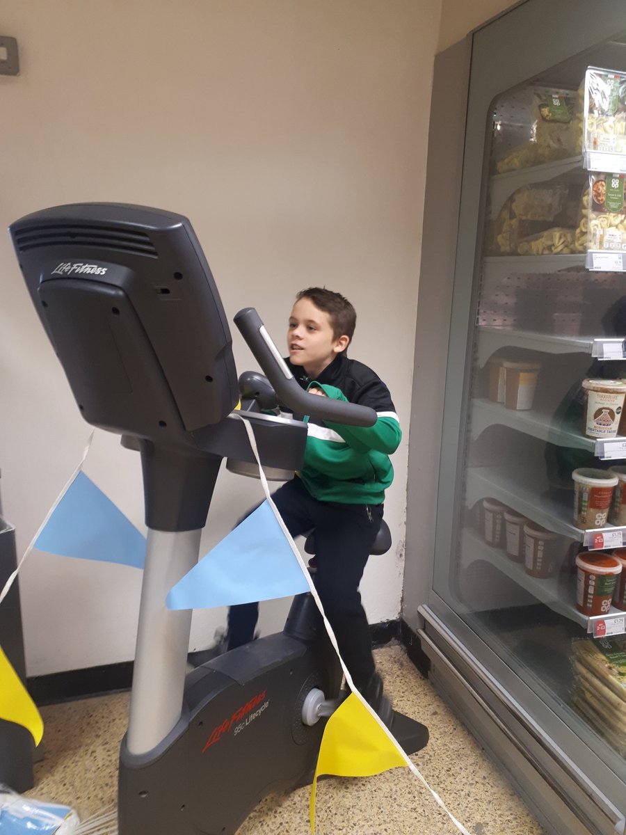 Thanks @coopfoodbedale for fundraising for us today. Staff cycling the distance of today's TdY stage. Thanks to all who have supported #tdy
