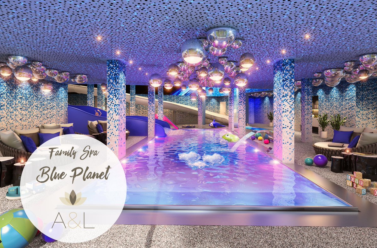 Für uns ist es eine ❤️- angelegenheit, dass sich die GANZE Familie wohlfühlt. So entsteht die neue Kinderwasserwelt "BLUE PLANET! Entdeckt diese ab dem 28. Juli 2018 im NEUEN A&amp;L Wellnessresort
#al_wellnessresort #amonti #lunaris #amonti_lunaris #neu #sommer2018 #familyspa