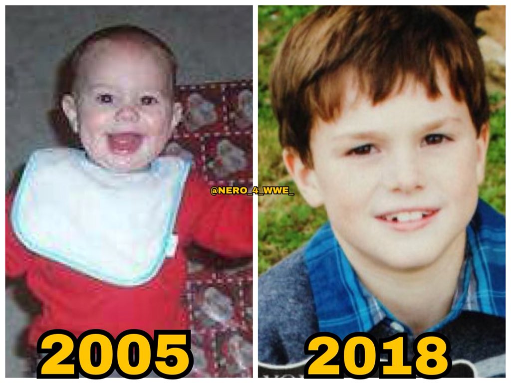 Happy birthday ajay Jones (aj styles son) who turned 13 today 