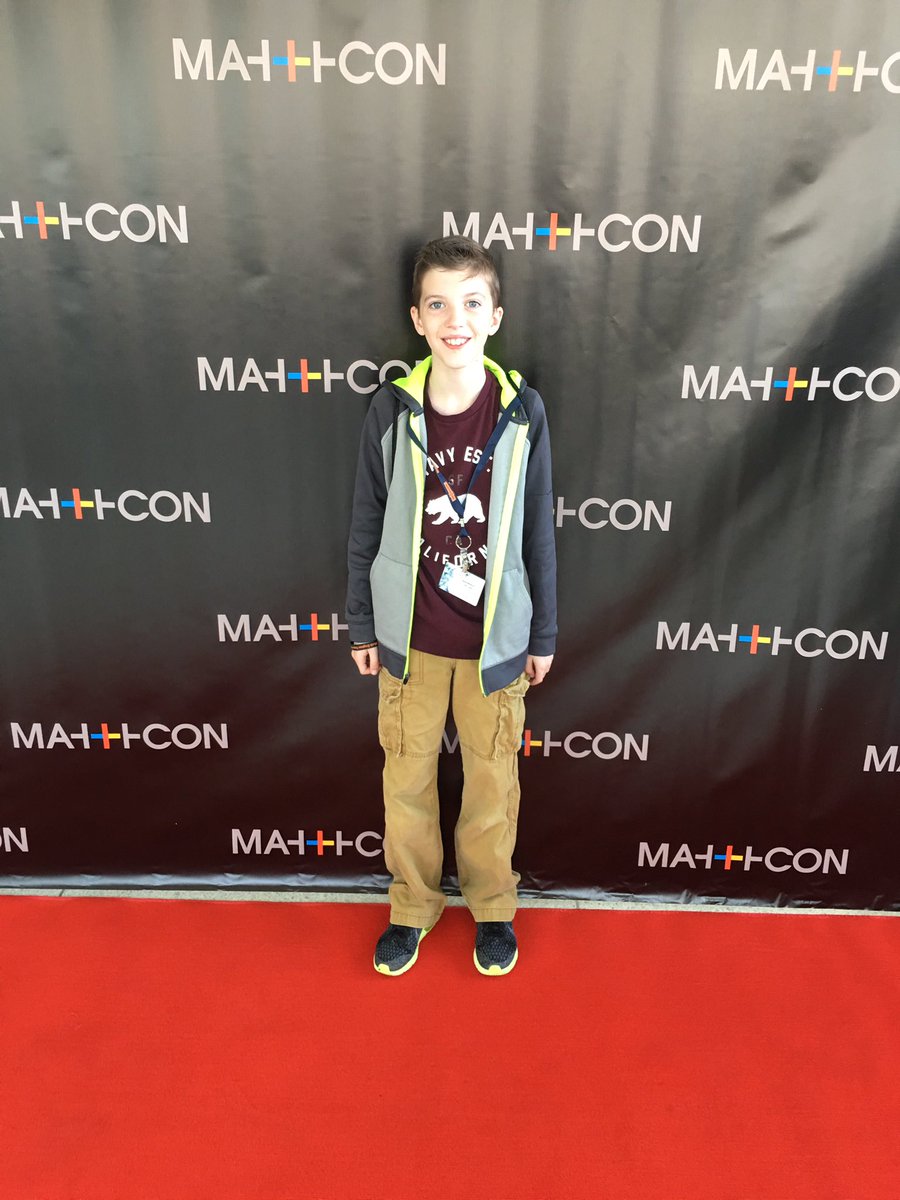 Mosleykids's tweet image. Jared Mosley at Mathcon! #bearshine #mathcon2018