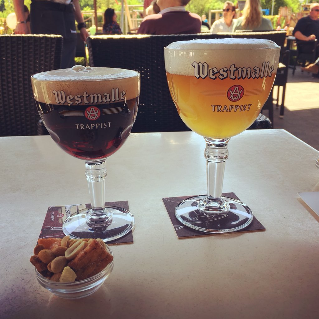 BelgiBeerFR's tweet photo. Nous avons passé un super #samedi en #promenade @abbeywestmalle! Les #bieres sont remarquables en particulier la #dubbel au #fut ! https://t.co/sBzab7IiIv