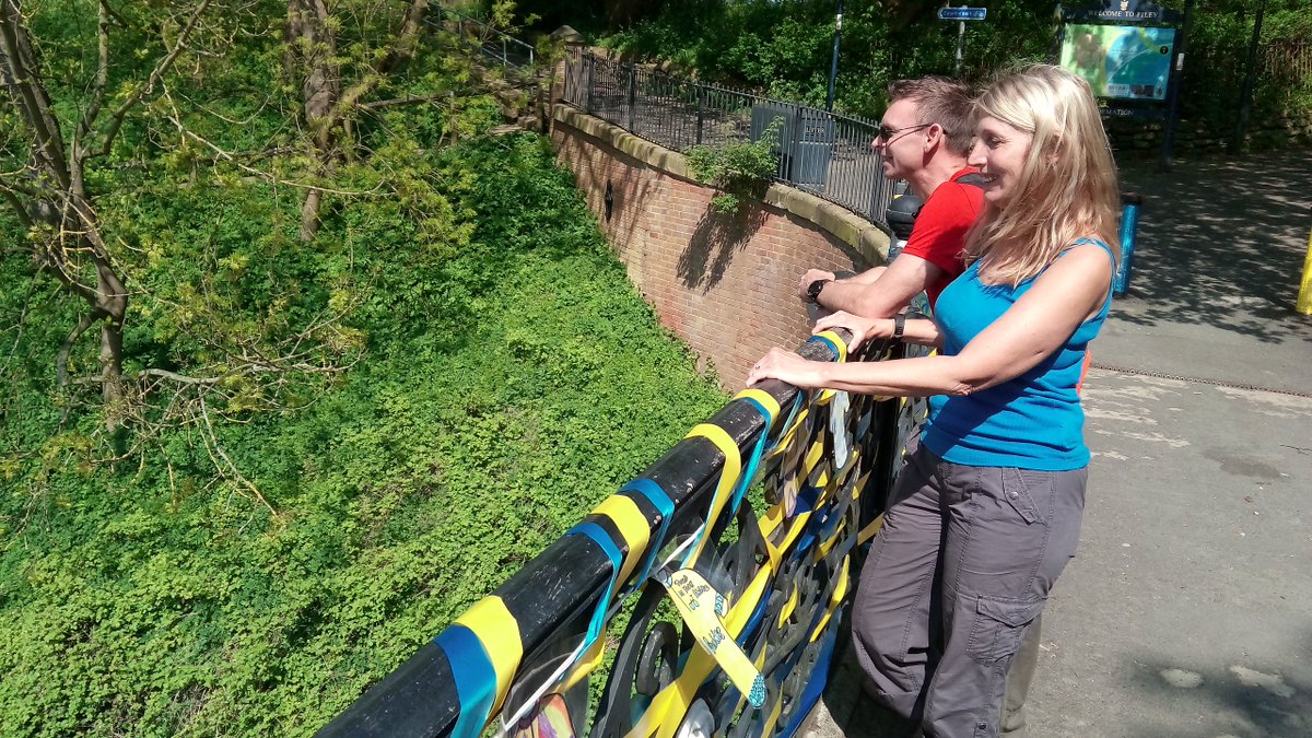 Andrea and Neil Cocker from Nottingham visit Filey for the big race <a href="/TheScarboroNews/">The Scarborough News</a> <a href="/FileyMerc/">Filey Mercury</a> <a href="/letouryorkshire/">Tour de Yorkshire 🚴</a>