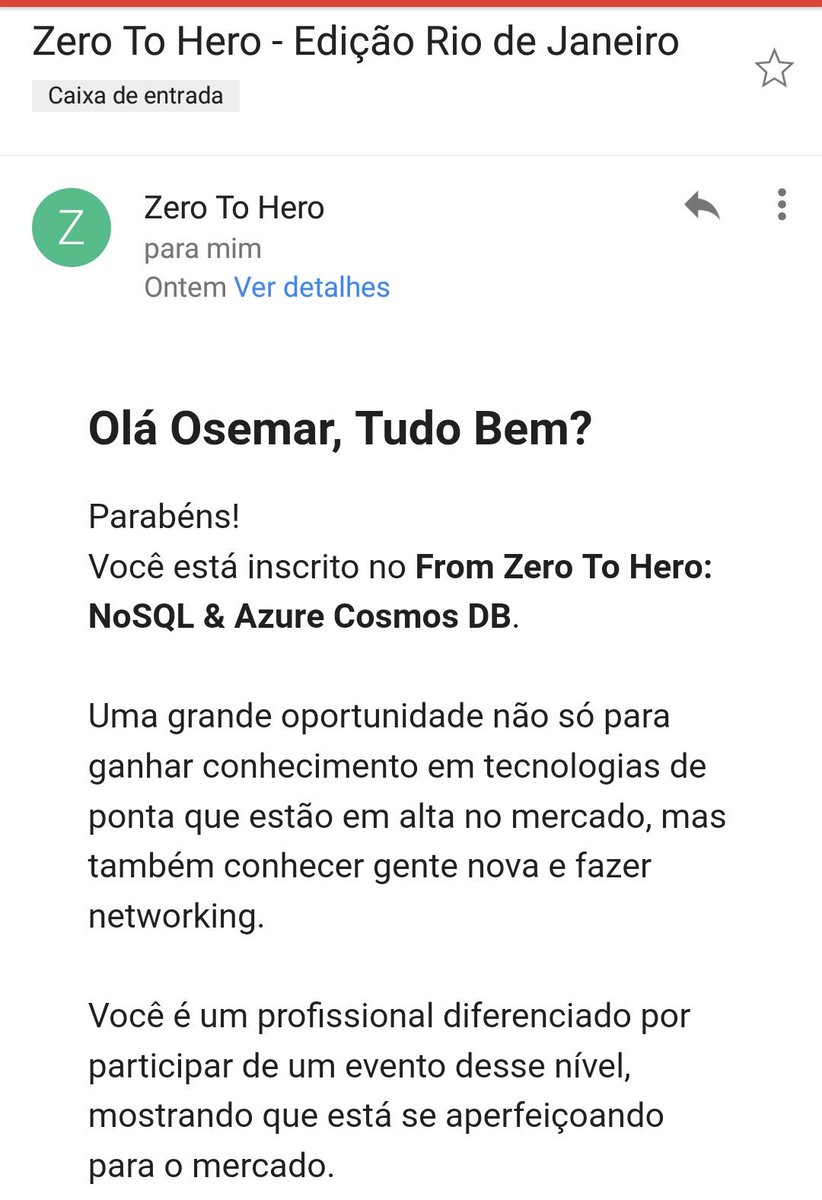 0zzerX's tweet photo. MongoDB
Dia de estudo! Zero To Hero - NoSQL &amp; CosmosDB 
#zero2hero #zerotohero #nosql #azure #cosmosdb #Mongodb #fromzerotohero #fromzero2hero https://t.co/1XeUv7vPdl