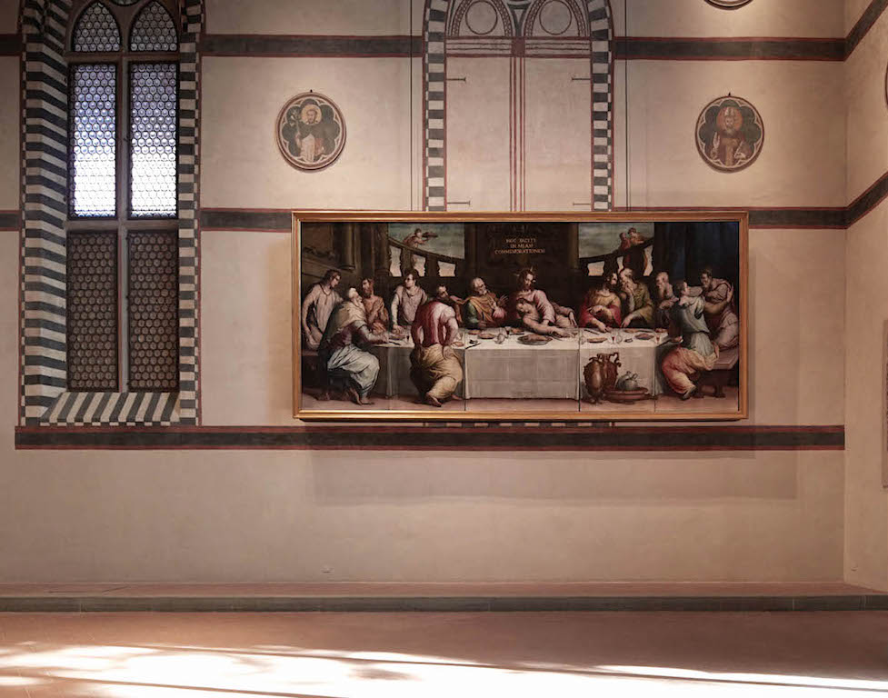 santacroceopera's tweet photo. Stamani in #SantaCroce in funzione il meccanismo che garantisce la messa in sicurezza dell'Ultima cena di Giorgio Vasari del Cenacolo, con Giuseppe De Micheli e Elvezio Galanti
#SantaCrocelive https://t.co/sjTWfUlI5l