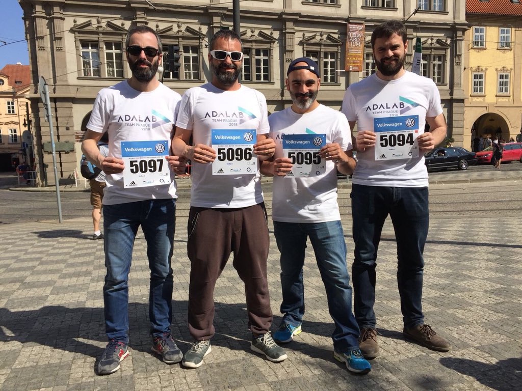 mcaballero's tweet photo. Ready! #goAdalabTeam #roadToPraga https://t.co/1sR2cMGT2q