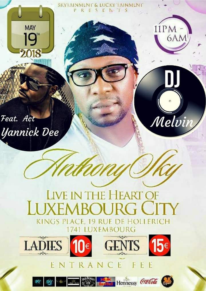 JuliaOkuru's tweet photo. #allthewayup☝
Anthony Sky All the way Europe Summer tour kicks off in May
#disturbingeurope #luxembourg #austria #stockholm plus more cities #europesummertour #Skytainment
To BOOK your City Call : +46737290413, +436646456711
@IamAnthonySky @PeterPsquare
@diamondplatnumz https://t.co/7dpGji1Bta