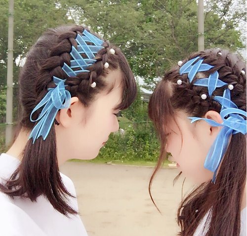 あ金 移行中です 体育祭でこういうのやりたい まず編み込み禁止な時点で終わりだし 去年の騎馬戦でもしこの髪型 やってたらまじ一瞬にして崩れる 歯の矯正とれて血だらけのこいたからねwww