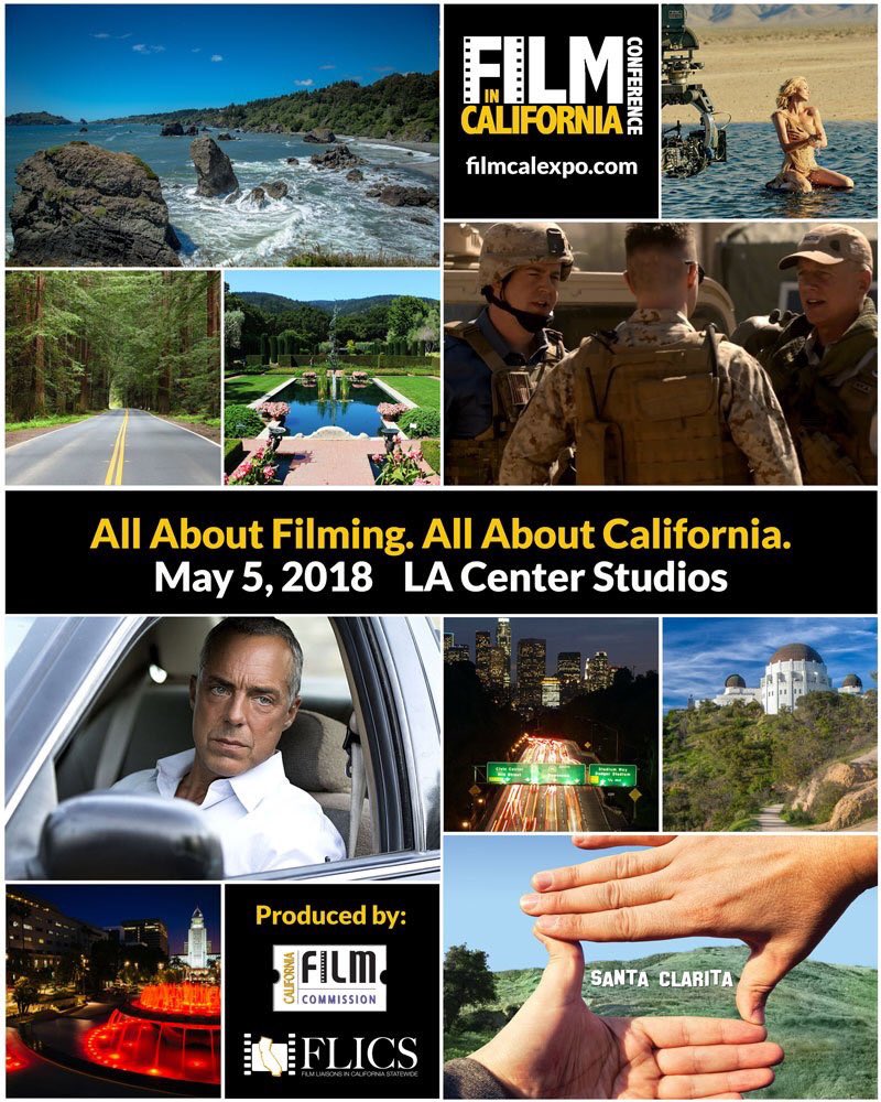 Today is the day! See you all at <a href="/LACenterStudios/">LA Center Studios</a> for the 2018 Film in California Conference! #FilmCA #FICC18
