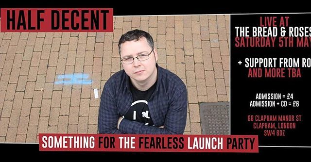 tigermendoza's tweet photo. Londoners! @halfdecentmusic is launching his new EP tonight at Bread &amp; Roses. If you're around GO!!!
#HipHip #FriendsOfTM #newmusic https://t.co/W0wxFJ5oxO https://t.co/duIwSonK0w