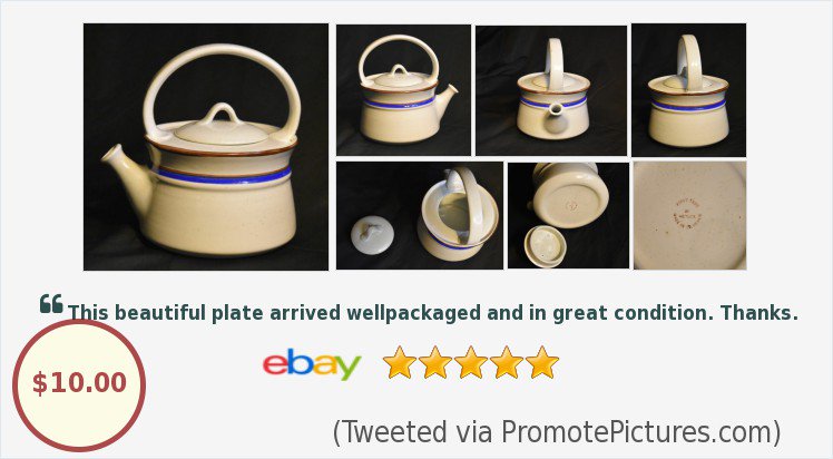 kerrberry77's tweet photo. Metlox #Poppytrail #PrimaryBlue #Pottery #TeaPot #Vintage Speckled Brown Trim | eBay #metlox #vintageteapot #vintagepottery
https://t.co/3U9v4JzKp8
(Tweeted via https://t.co/MeD6Intbwd) https://t.co/Ys38OFFkK0