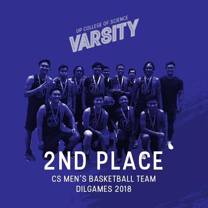 upcssc's tweet photo. Congratulations to the CS Men's Basketball Varsity Team for winning 2ND PLACE in this year's #DilGames!
#CSTheBest #GalawCS https://t.co/338CkWfe25