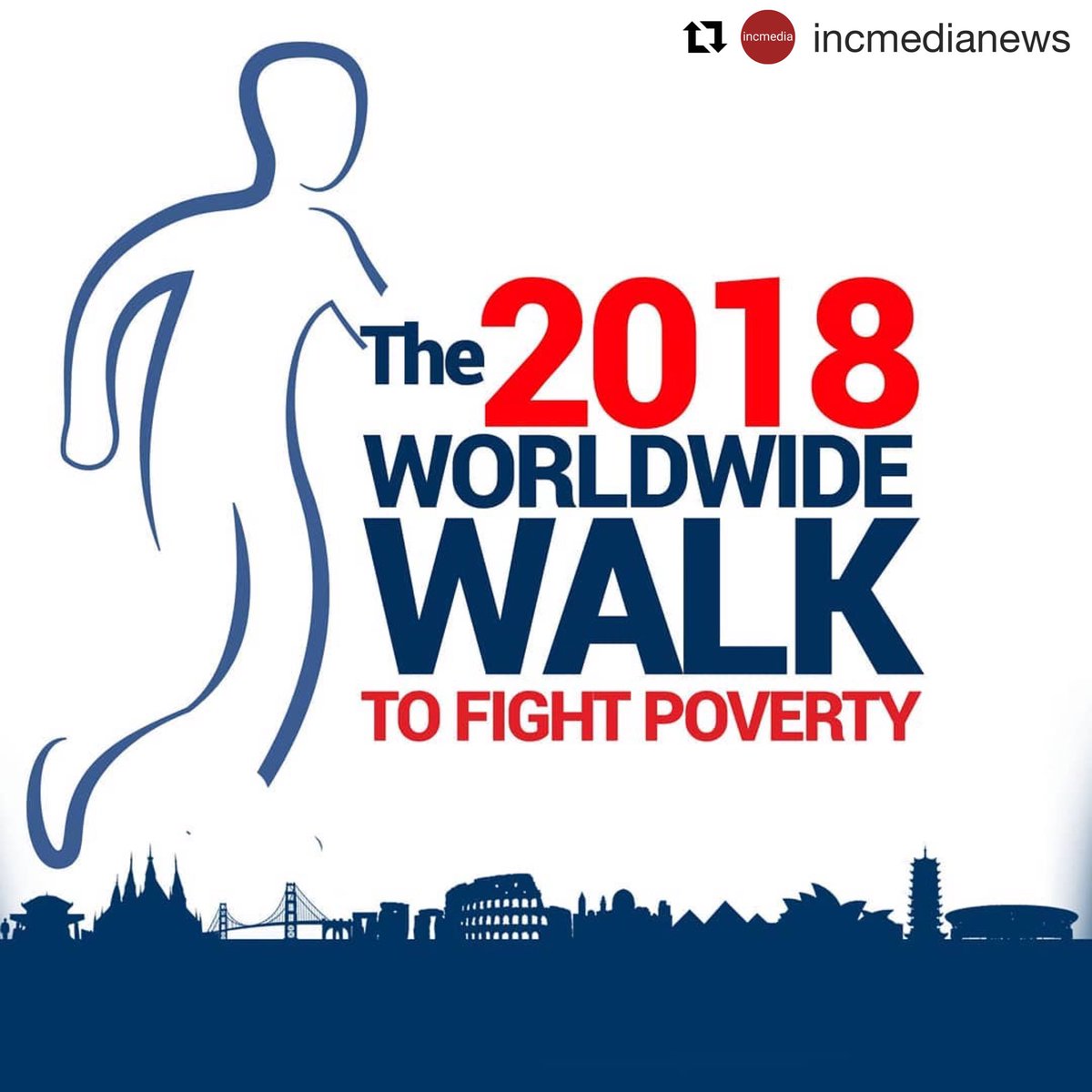 aimebac's tweet photo. #Repost @incmedianews with @get_repost
・・・
Stay tuned all weekend for coverage of the Worldwide Walk to Fight Poverty happening this weekend. #incworldwidewalk #incmedia #walktofightpoverty #africa
#WorldwideWalkToFightPoverty
#IglesiaNiCristo https://t.co/xSMPM85zDU