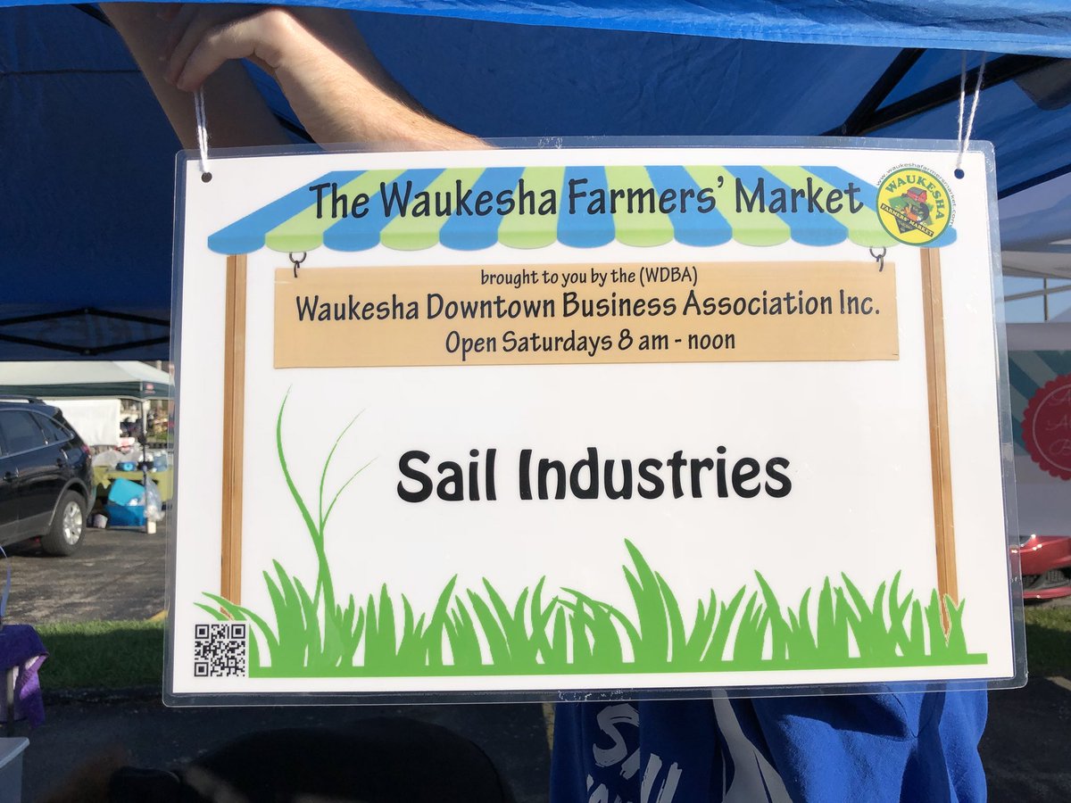 sail_industries's tweet photo. Open for business @WaukeshaMarket booth 217!  Something for everyone.  Budget friendly!! https://t.co/3hv3D0TKP2
