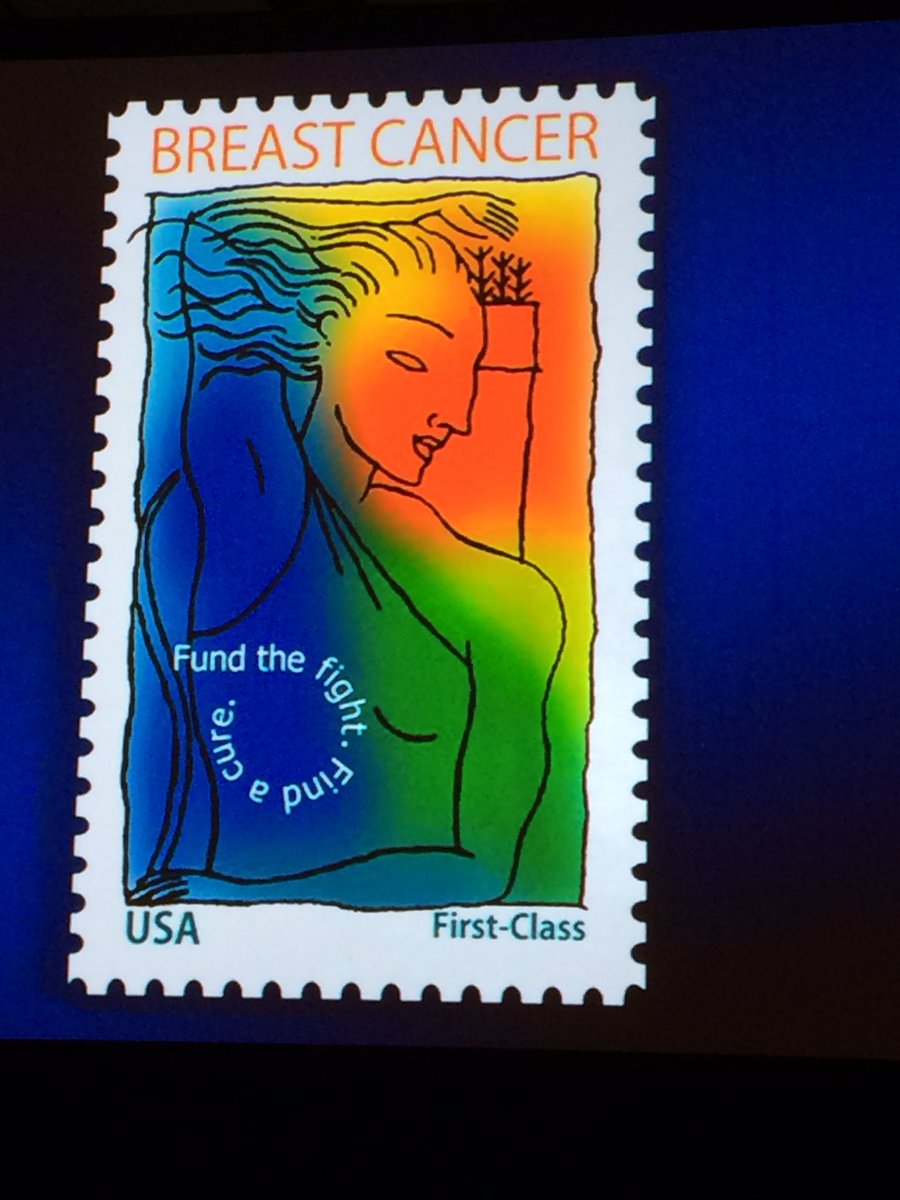 drbednarski's tweet photo. I use this stamp routinely. The man who made sure that it was made available. #ASBrS2018 breast surgeon, Dr. Bodai https://t.co/sd7Fhv2oWM