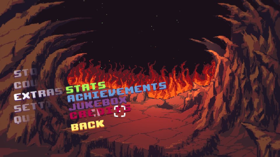MutantChickens's tweet photo. Here's a sneak peak for the #wip Main Menu in #MutantChicken! What do you think? #indiedev #gamedev https://t.co/L6Agk5J0TU