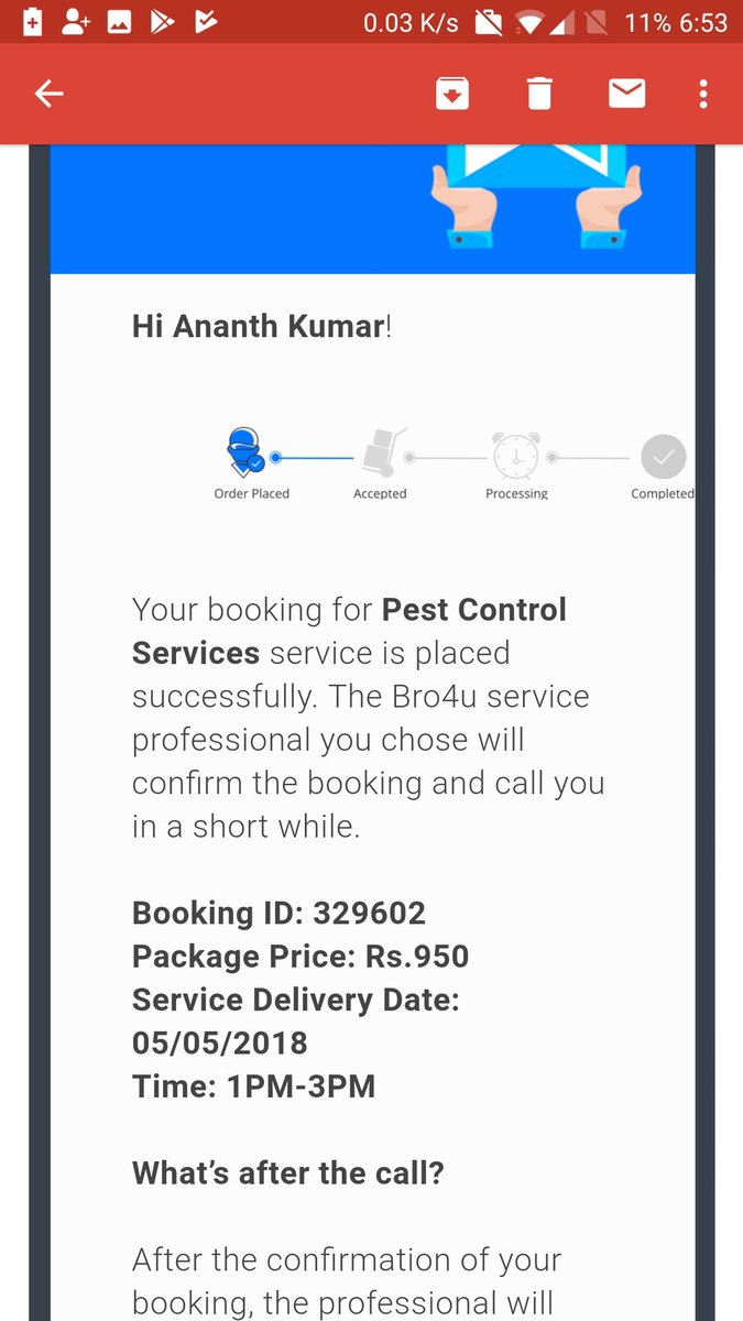ananth_9106's tweet photo. @Bro4uOfficial worst ever , don't ever go for them.
Without my consent they bumped up price yet they are arrogantly disconnected my call to them.
In the email it clearly says it is same price.
@BlrCityPolice whom should I contact for same? https://t.co/hKRvP6YYtE