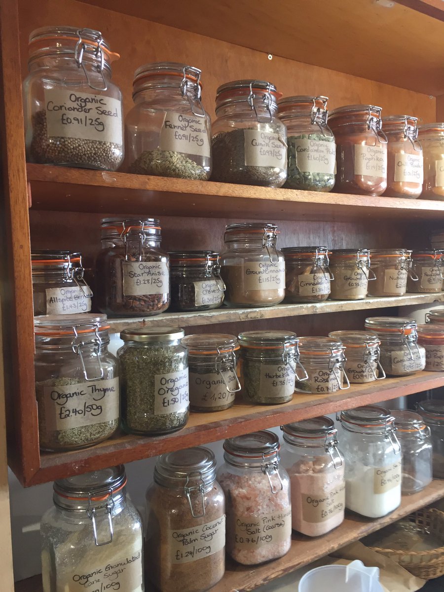 CouscousCousins's tweet photo. Just got the spices, hazelnuts, maple syrup and coconut oil for my zero-waste supper club from @StoreCupboardCP a fantastic zero-waste shop at Crystal Palace food market. Everyone in South London looking to cut down on waste needs to know about this little gem! #zerowaste https://t.co/g0upt7LSux