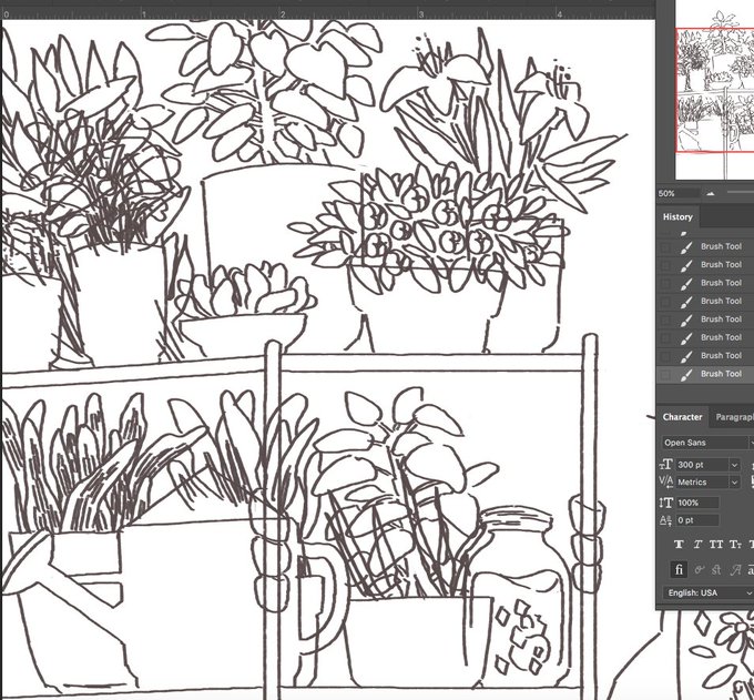 foliage (wips) 