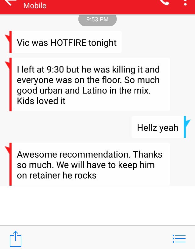 thomasvic's tweet image. I like to wake up to texts like these.