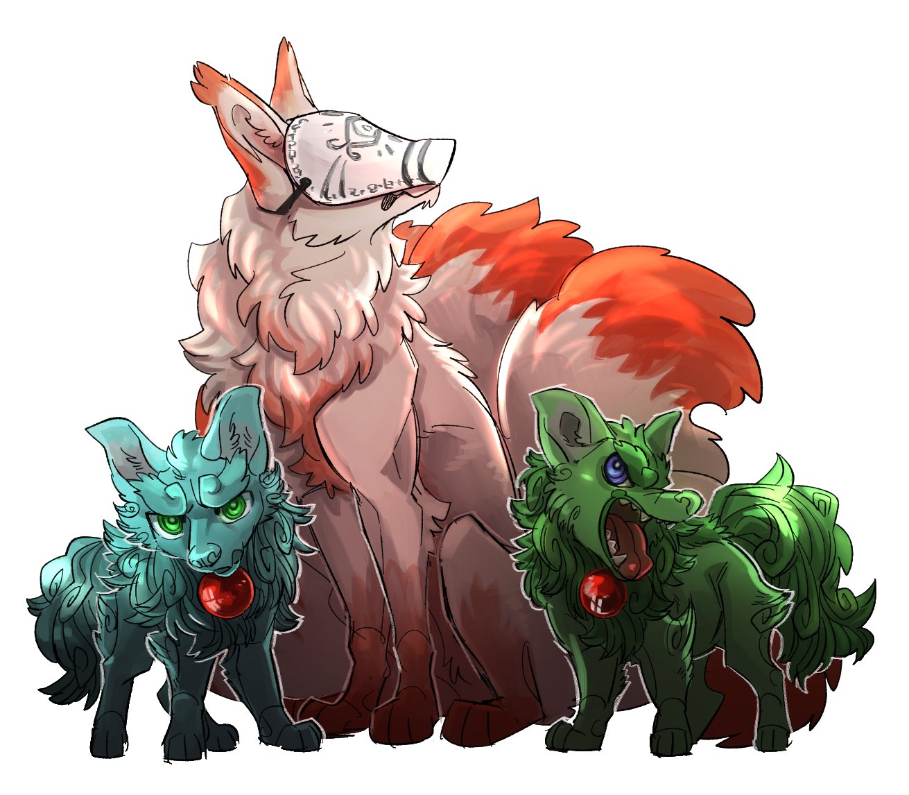 Tapi岡 フリーランスイラストレーター 狛犬とか 狛狐とかどうでっしゃろ T Co Wt6j3keiom Odaibako Wolftapioca T Co M5xoyksrzj Twitter