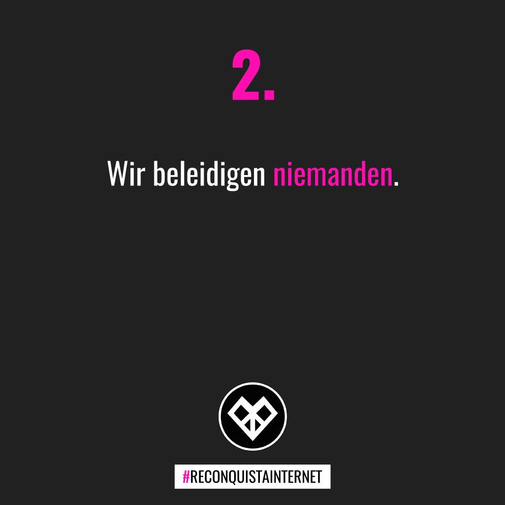 RechtsgegRechts's tweet photo. Kodex von #ReconqistaInternet #liebefüralle #HassHilft 1-3/23 https://t.co/m9acUFmqyb