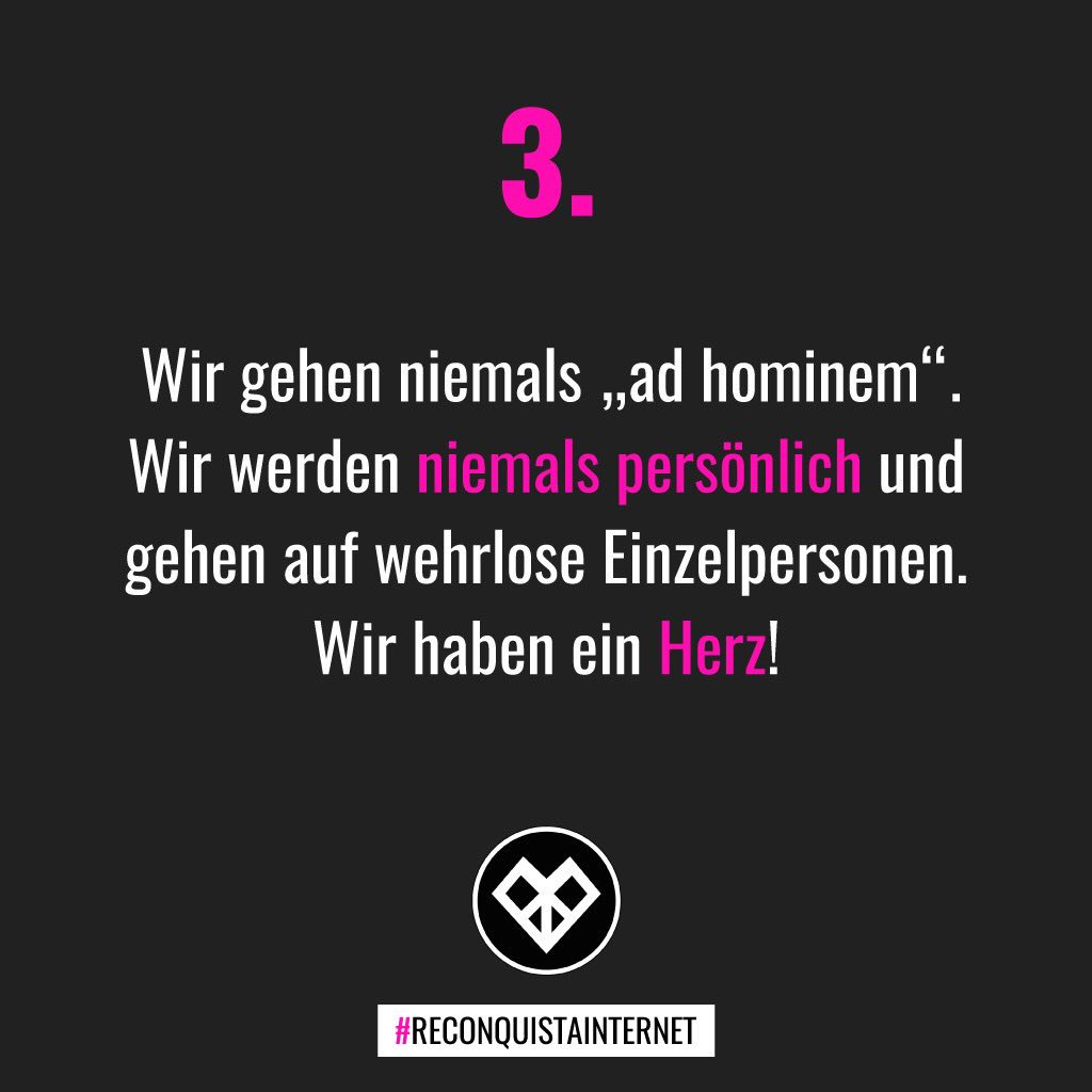 RechtsgegRechts's tweet photo. Kodex von #ReconqistaInternet #liebefüralle #HassHilft 1-3/23 https://t.co/m9acUFmqyb