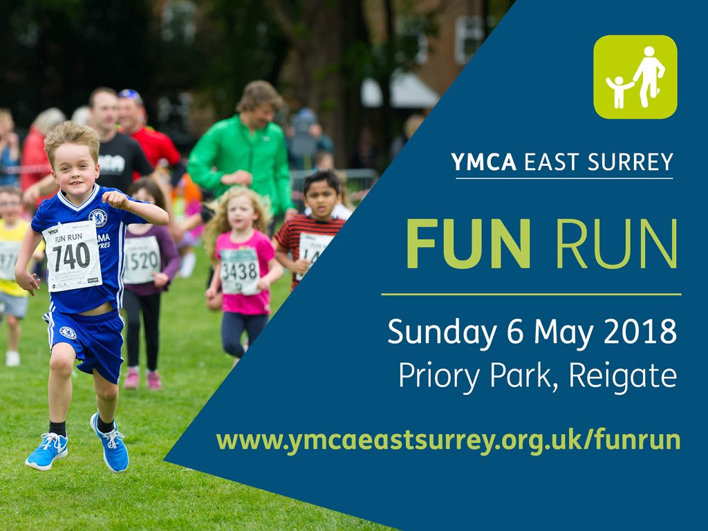YMCAEastSurrey's tweet photo. Can’t wait to see you all at tomorrow’s Fun Run! The weather looks set to be FABULOUS. Plan your fancy dress today and if you can raise £20, you’ll be entered into the prize draw to win an iPad! #ymcafunrun @ymca_challenge https://t.co/qKs1yQPFOr