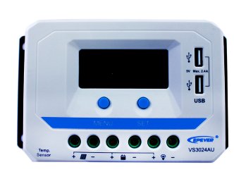 FreyaKulon's tweet photo. #Epever VS-AU controller is a common positive #PWM charge controller with built in #LCD display and #USB port.The multiple load control modes enable it can be widely used on solar home system, traffic signal, solar street light, solar garden lamp, etc. https://t.co/XxBDKg6K5c
