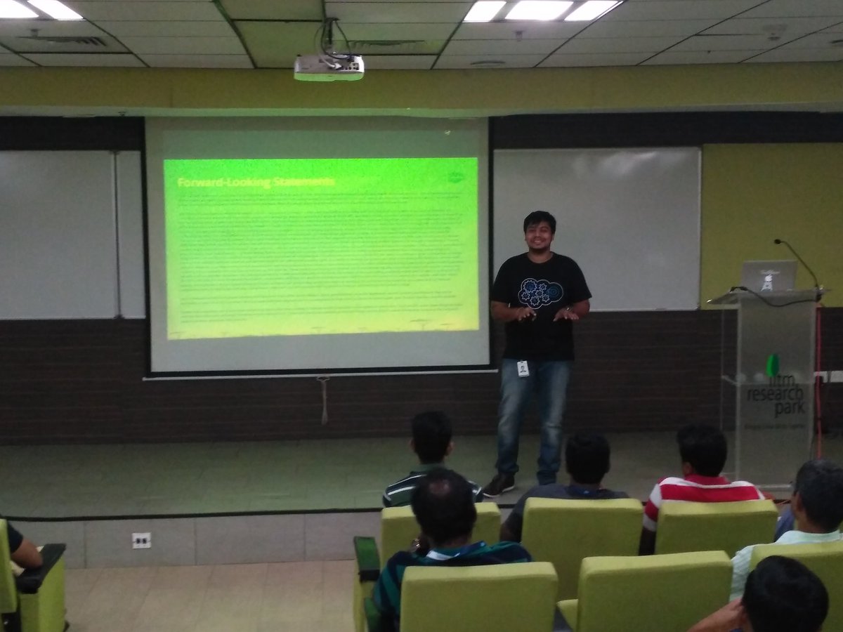 venuesforce's tweet image. Awesome session by @mittuvikas in Chennai #TDX18GG #SDGChennai