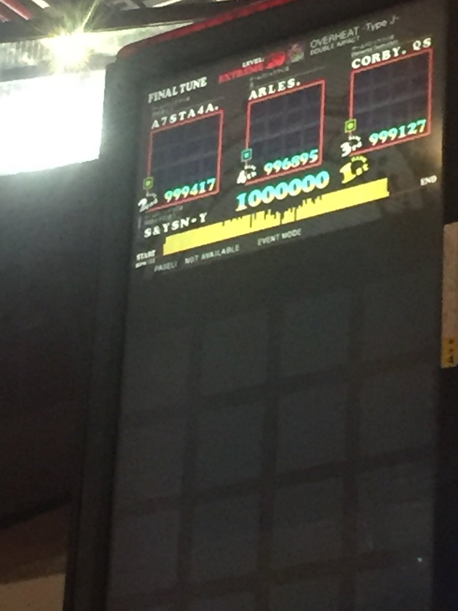 YAGICCHI_jubeat's tweet photo. さとる君最後にオバヒエクセ!!!!!鳥肌立った!!!! #5thRC https://t.co/EqWgKhSWmw