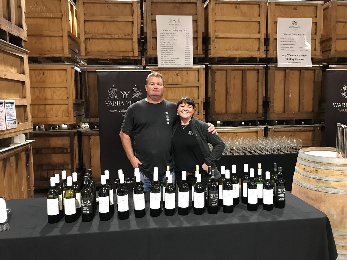 Darragh Miller (@dazler1) on Twitter photo Great day at the <a href="/YarraYering/">Yarra Yering</a> release day today with @SarahScarecrow and Jenine and all the team, the 2016 reds and 2017 whites were Fantastic Great day at the <a href="/YarraYering/">Yarra Yering</a> release day today with @SarahScarecrow and Jenine and all the team, the 2016 reds and 2017 whites were Fantastic