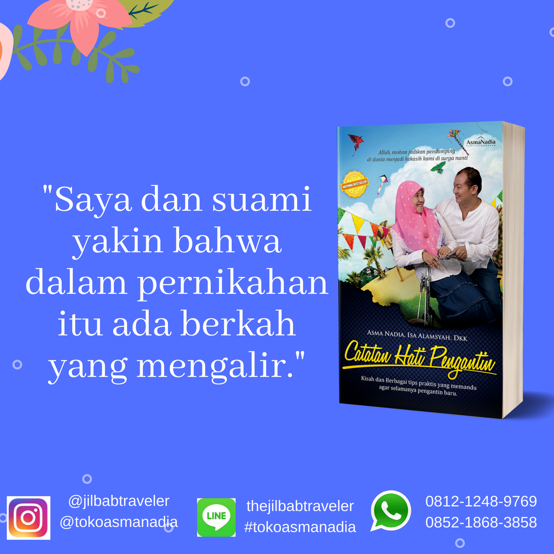 SPrawiroCom's tweet photo. "Saya dan suami yakin bahwa dalam pernikahan itu ada berkah yang mengalir."

untuk memesan bukunya hubungi Wiro 0852-1868-3858

@asmanadia 
@AsmaNadiaQuote https://t.co/t4k8snKnYE
