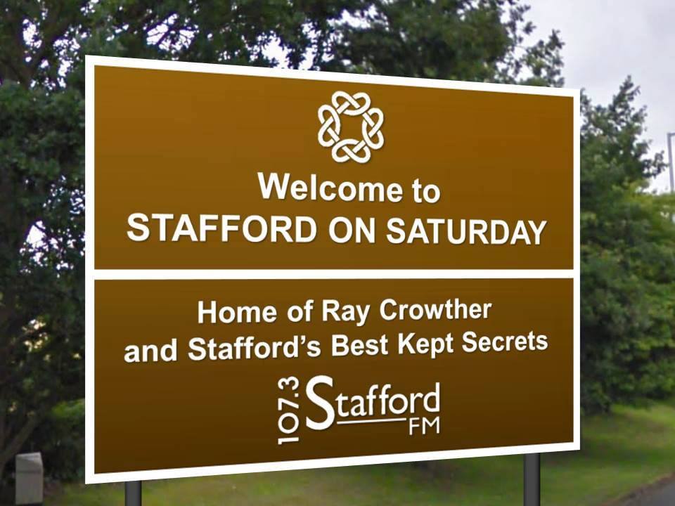 ON AIR: 11am Stafford on Saturday with <a href="/Ray_Crowther/">Ray Crowther</a>, we'll hear from new <a href="/SRFCofficial/">Stafford Rangers FC</a> manager Steve Burr, another Take 5 to solve (courtesy of Jason Cartwright), 2 of a kind + some more of those crazy novelty songs you don't hear on the radio that often stafford.fm