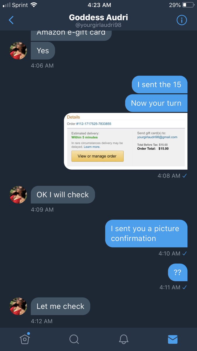 hector0283884's tweet photo. Plz be carful out there guys ! Make sure you are being careful when trying to buy thing even they can scam .. why is it so hard to just find a loyal #sugarbaby 😓 #sugardaddy #lookingforsugarbaby #findom https://t.co/UcZMrlbi7i