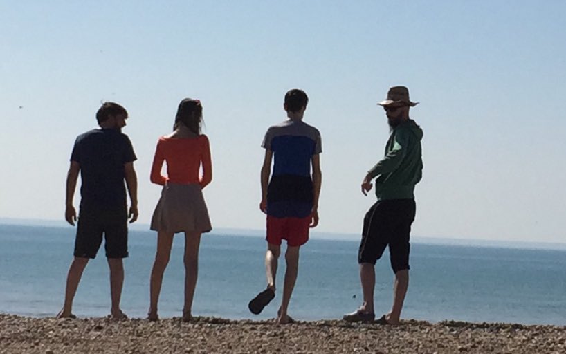 Rambling_me's tweet photo. What a great way to start the day #nostress #justchilling #BankHolidayWeekend #British-beaches https://t.co/A5H7Ejahjl