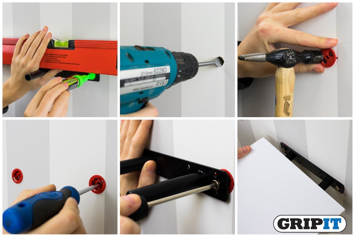 Don't shelve your DIY plans this #BankHolidayWeekend. Get a Gripit and see how quick it is fixing heavy stuff to plasterboard. Less time 🛠, more time for ☀️🍺🌭⚽️

Available at <a href="/BandQ/">B&Q</a>